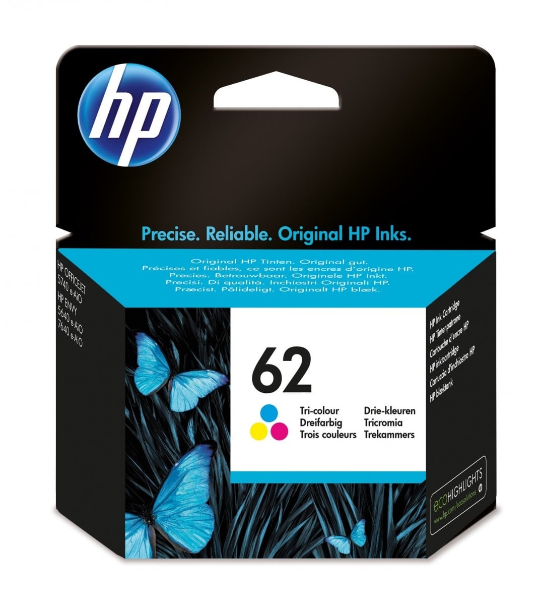 HP HP Cartuccia originale inchiostro tricromia 62 - STAMPANTI E SCANNER | TecnoCARE.net Sabaudia, Latina, Terracina, San Felice Circeo e Pontinia