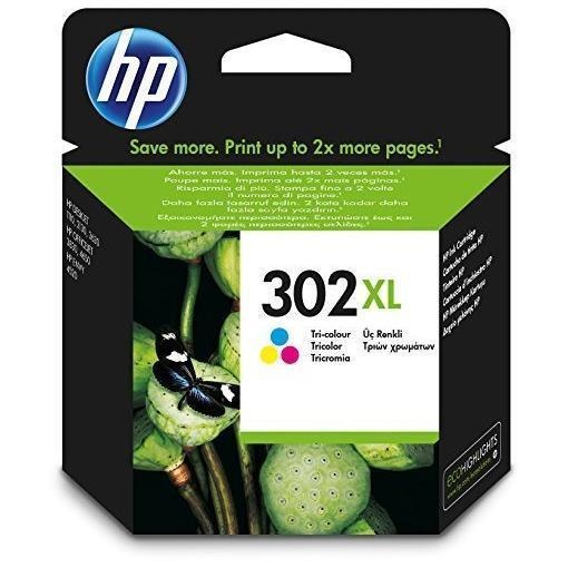 HP HP CART INK MULTICOLOR XL 302 PER DJ2130/1110 OJ3830/4650 TS - CARTUCCE INKJET | TecnoCARE.net Sabaudia, Latina, Terracina, San Felice Circeo e Pontinia