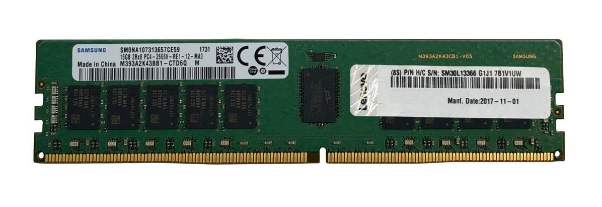 LENOVO ThinkSystem 32GB TruDDR4 3200 MHz (2Rx4 1.2V) RDIMM - COMPONENTI | TecnoCARE.net Sabaudia, Latina, Terracina, San Felice Circeo e Pontinia