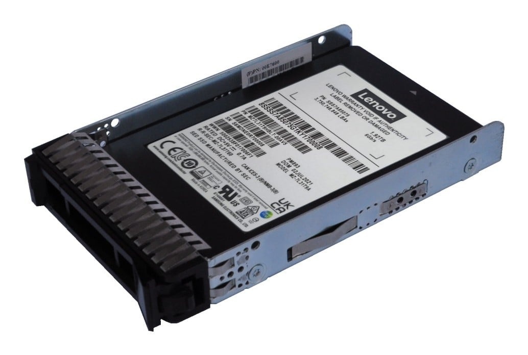LENOVO ThinkSystem 3.5" Multi Vendor 960GB Read Intensive SATA 6Gb HS SSD v2 - SUPPORTI PER LA MEMORIZZAZIONE | TecnoCARE.net Sabaudia, Latina, Terracina, San Felice Circeo e Pontinia