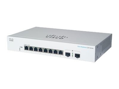 CISCO Cisco CBS220-8T-E-2G-EU Smart 8-port GE, Ext PS, 2x1G SFP - RETI | TecnoCARE.net Sabaudia, Latina, Terracina, San Felice Circeo e Pontinia