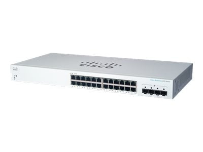 CISCO Cisco CBS220-24T-4G-EU Smart 24-port GE, 4x1G SFP - RETI | TecnoCARE.net Sabaudia, Latina, Terracina, San Felice Circeo e Pontinia