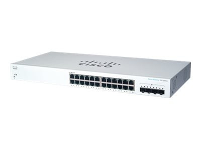 CISCO Cisco CBS220 SMART 24-PORT GE 4X10G - Switch - Switch (CBS220-24T-4X-EU) - RETI | TecnoCARE.net Sabaudia, Latina, Terracina, San Felice Circeo e Pontinia