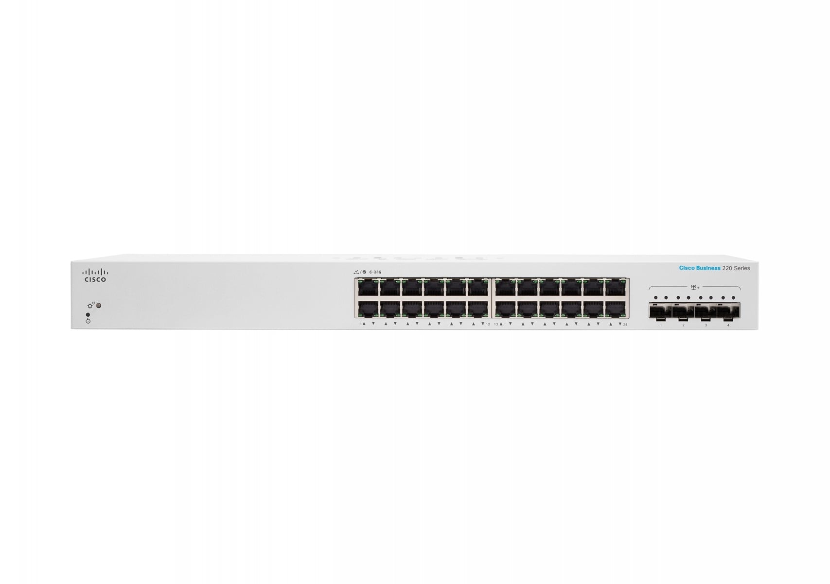 CISCO Cisco CBS220 SMART 24-PORT GE 4X10G - Switch - Switch (CBS220-24T-4X-EU) - RETI | TecnoCARE.net Sabaudia, Latina, Terracina, San Felice Circeo e Pontinia