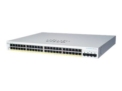 CISCO Cisco CBS220-48P-4G-EU Smart 48-port GE, PoE+ 382W, 4x1G SFP - RETI | TecnoCARE.net Sabaudia, Latina, Terracina, San Felice Circeo e Pontinia