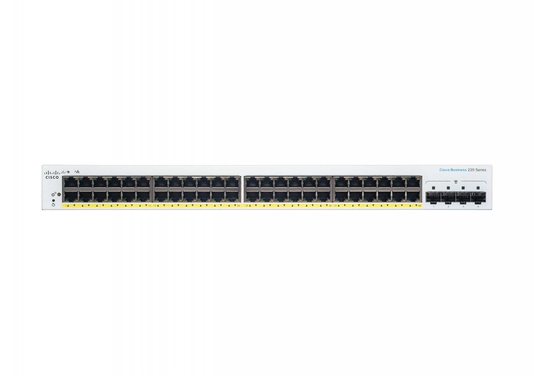 CISCO Cisco Business 220 Series Smart Switches Gestito L2 Gigabit Ethernet (10/100/1000) Supporto Power over Ethernet (PoE) Bianco - RETI | TecnoCARE.net Sabaudia, Latina, Terracina, San Felice Circeo e Pontinia