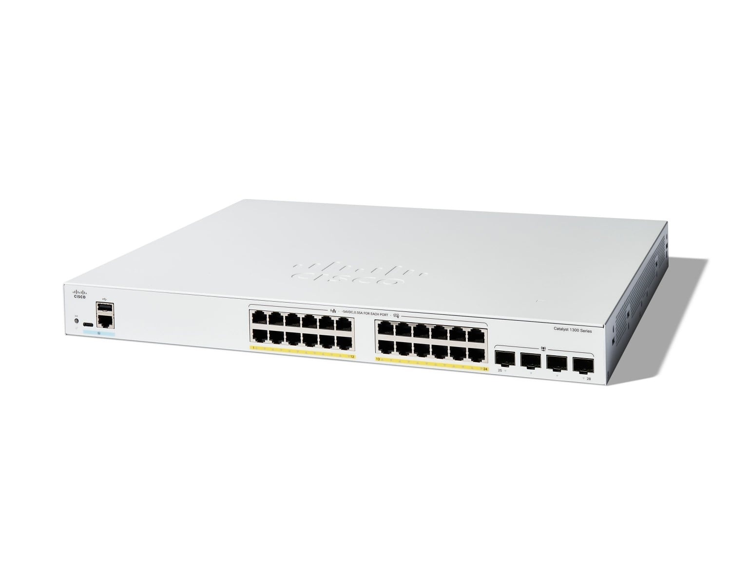 CISCO Cisco C1300-24FP-4G Switch Gestito Catalyst 24 Porte Gigabit PoE - RETI | TecnoCARE.net Sabaudia, Latina, Terracina, San Felice Circeo e Pontinia