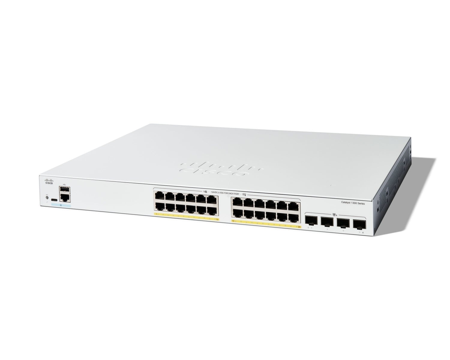 CISCO Cisco C1300-24FP-4X Switch gestito PoE Gigabit a 24 porte con 10GE SFP+ - RETI | TecnoCARE.net Sabaudia, Latina, Terracina, San Felice Circeo e Pontinia
