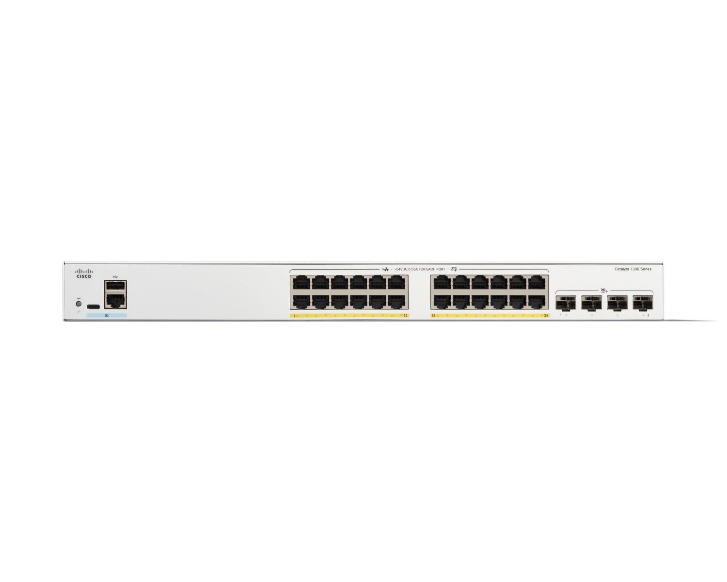 CISCO Cisco C1300-24FP-4X Switch gestito PoE Gigabit a 24 porte con 10GE SFP+ - RETI | TecnoCARE.net Sabaudia, Latina, Terracina, San Felice Circeo e Pontinia