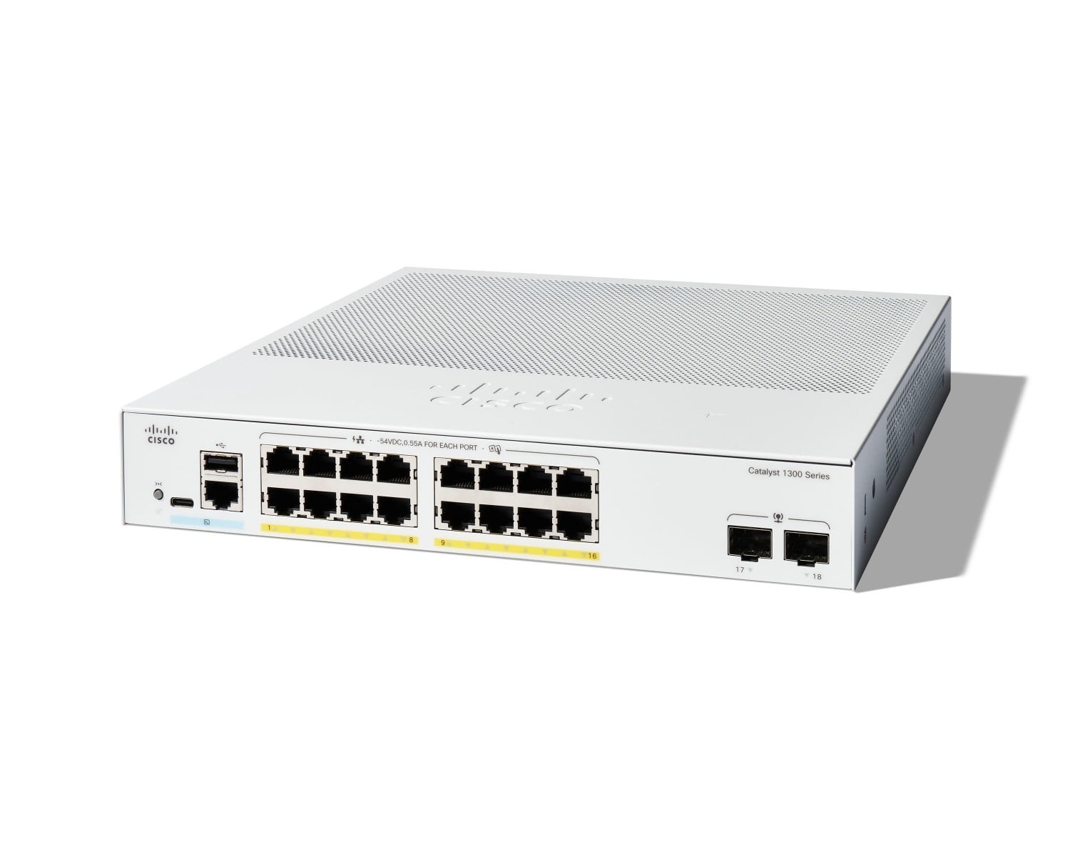 CISCO Cisco C1300-16FP-2G switch di rete Gestito L2/L3 Gigabit Ethernet (10/100/1000) Bianco - RETI | TecnoCARE.net Sabaudia, Latina, Terracina, San Felice Circeo e Pontinia