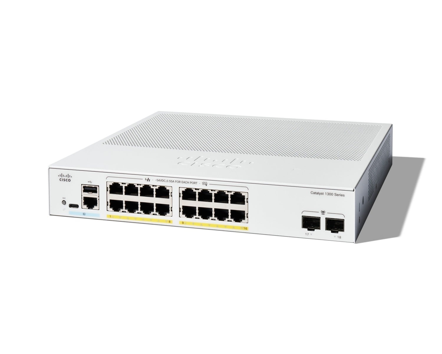 CISCO Cisco C1300-16P-2G switch di rete Gestito L2/L3 Gigabit Ethernet (10/100/1000) Bianco - RETI | TecnoCARE.net Sabaudia, Latina, Terracina, San Felice Circeo e Pontinia