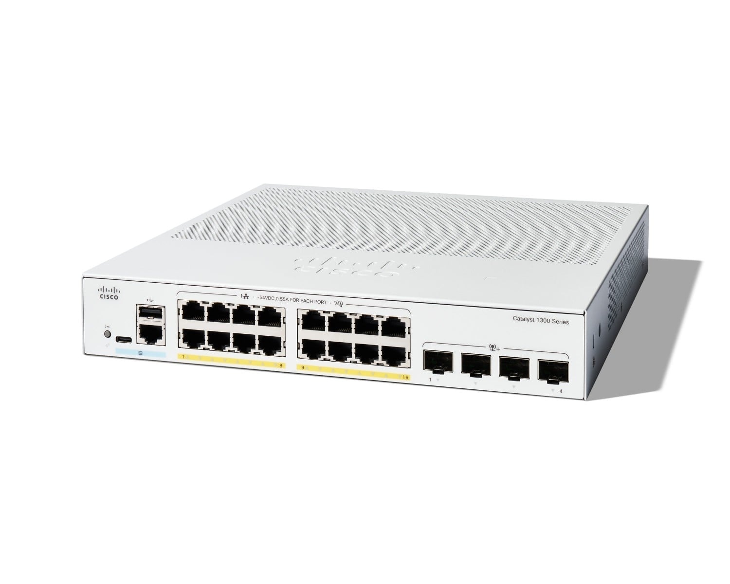 CISCO Cisco C1300-16P-4X switch di rete Gestito L2/L3 Gigabit Ethernet (10/100/1000) Bianco - RETI | TecnoCARE.net Sabaudia, Latina, Terracina, San Felice Circeo e Pontinia