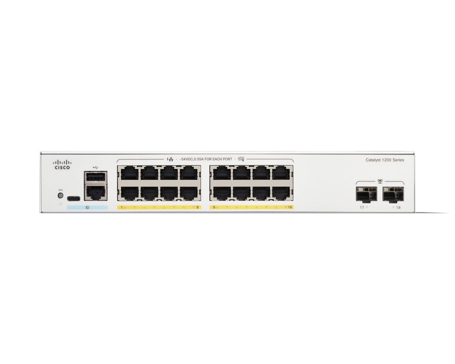 CISCO Cisco Catalyst 1200 Gestito L2 Gigabit Ethernet (10/100/1000) Supporto Power over Ethernet (PoE) Grigio - RETI | TecnoCARE.net Sabaudia, Latina, Terracina, San Felice Circeo e Pontinia