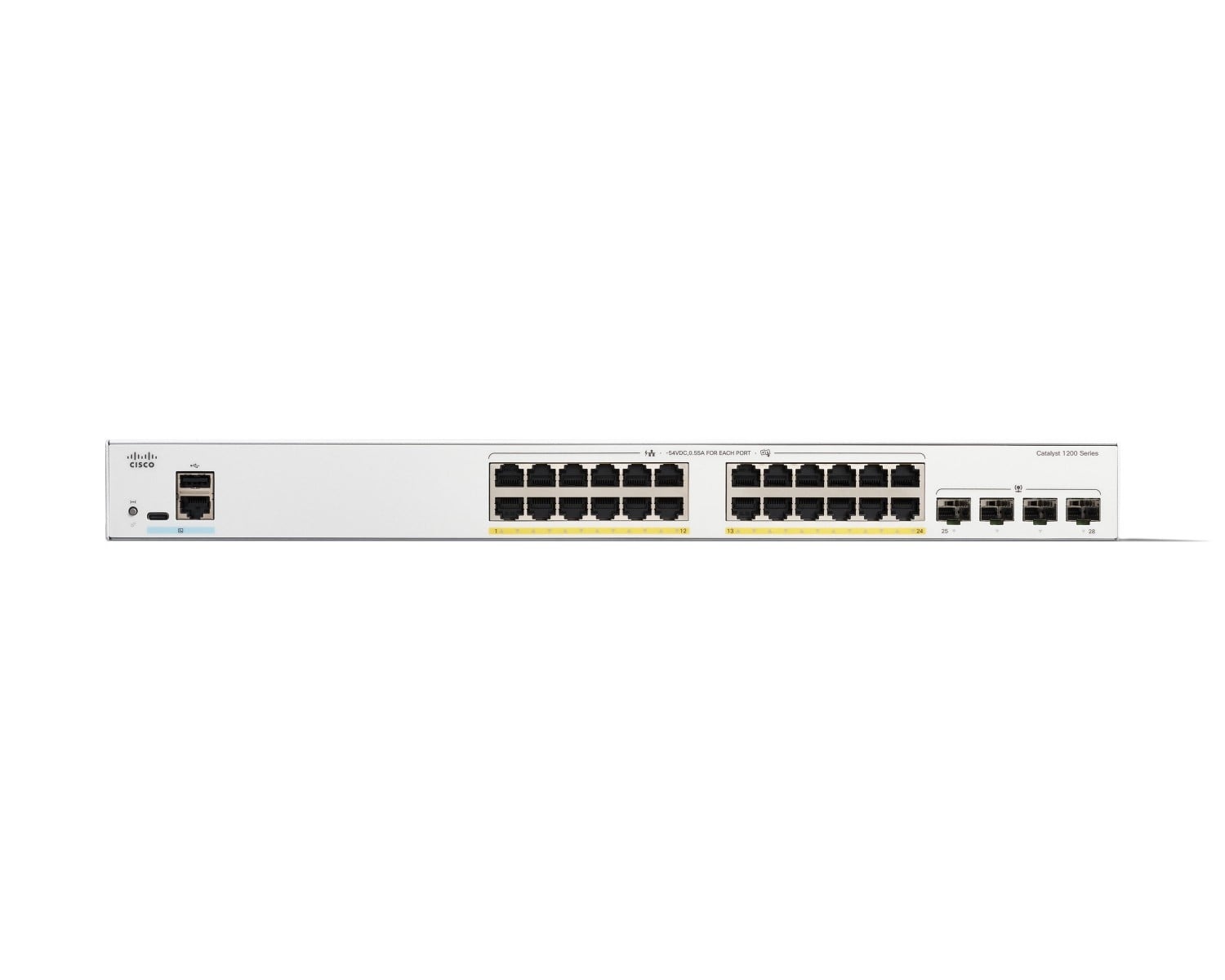 CISCO Cisco C1200-24FP-4G switch di rete Gestito L2/L3 Gigabit Ethernet (10/100/1000) Bianco - RETI | TecnoCARE.net Sabaudia, Latina, Terracina, San Felice Circeo e Pontinia