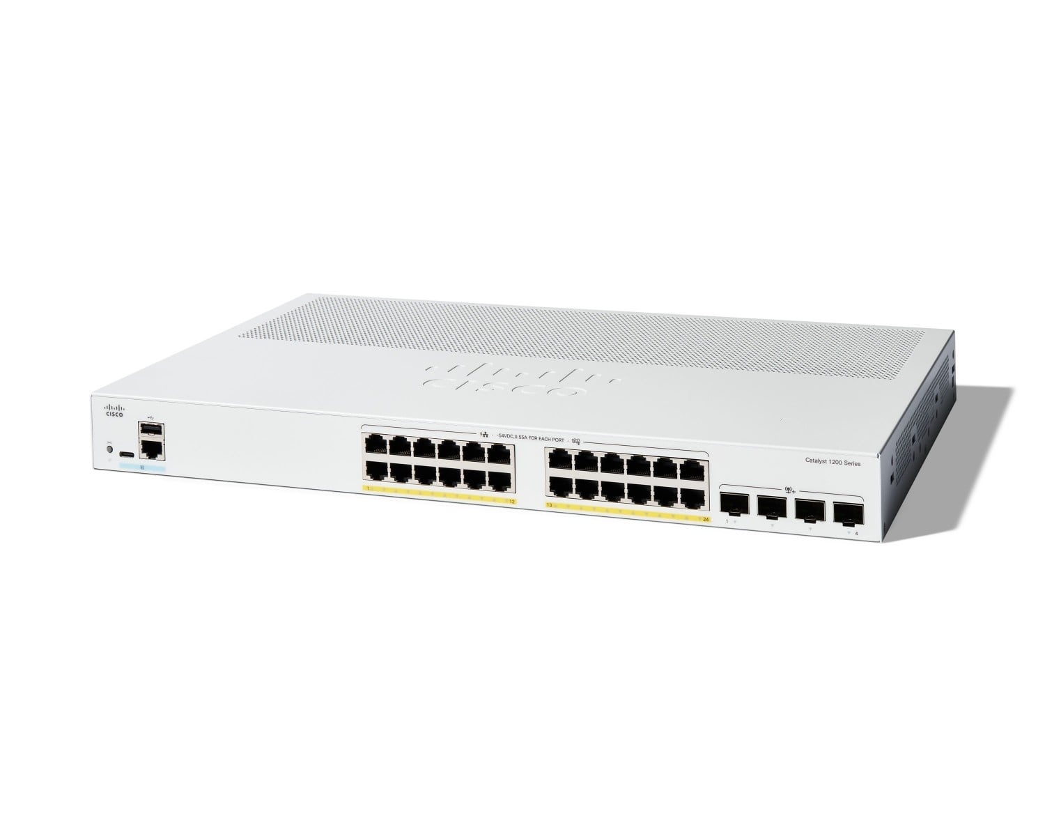 CISCO Cisco C1200-24P-4X switch di rete Gestito L2/L3 Gigabit Ethernet (10/100/1000) Bianco - RETI | TecnoCARE.net Sabaudia, Latina, Terracina, San Felice Circeo e Pontinia