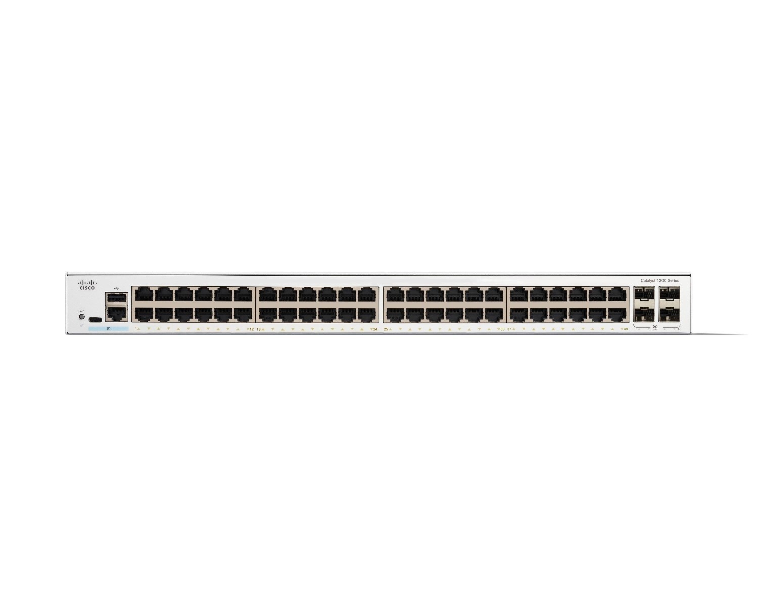 CISCO Cisco C1200-48T-4G switch di rete Gestito L2/L3 Gigabit Ethernet (10/100/1000) Bianco - RETI | TecnoCARE.net Sabaudia, Latina, Terracina, San Felice Circeo e Pontinia