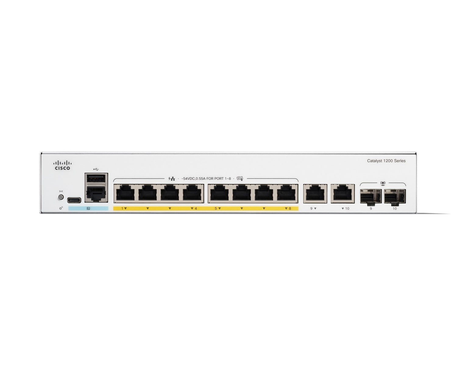 CISCO Cisco C1200-8P-E-2G switch di rete Gestito L2/L3 Gigabit Ethernet (10/100/1000) Bianco - RETI | TecnoCARE.net Sabaudia, Latina, Terracina, San Felice Circeo e Pontinia