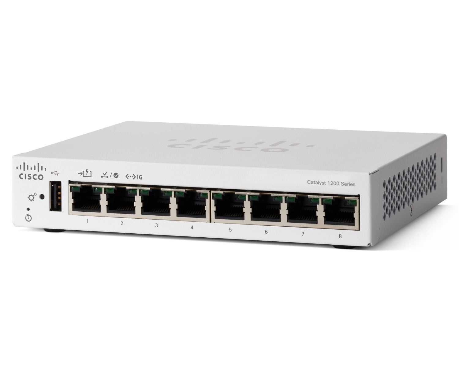 CISCO Cisco C1200-8T-D switch di rete Gestito L2/L3 Gigabit Ethernet (10/100/1000) Bianco - RETI | TecnoCARE.net Sabaudia, Latina, Terracina, San Felice Circeo e Pontinia