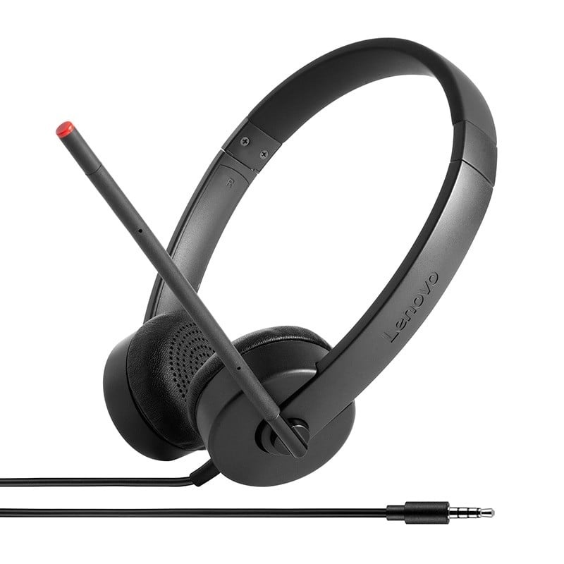 LENOVO Lenovo Stereo Analog Auricolare Cablato A Padiglione Ufficio Nero - AUDIO E CUFFIE PORTATILI | TecnoCARE.net Sabaudia, Latina, Terracina, San Felice Circeo e Pontinia