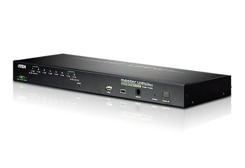 ATEN ATEN 1-Local/Remote Share Access 8-Port PS/2-USB VGA KVM over IP Switch - TASTIERE E CONTROLLER | TecnoCARE.net Sabaudia, Latina, Terracina, San Felice Circeo e Pontinia