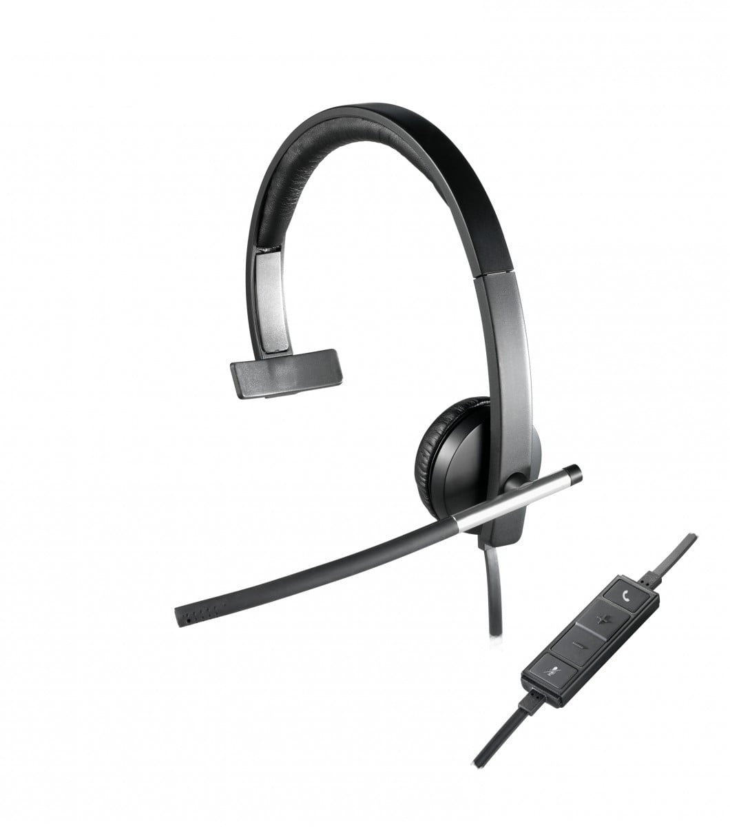 LOGITECH Logitech 981-000514 cuffia e auricolare Cablato A Padiglione Ufficio USB tipo A Nero, Argento - AUDIO E CUFFIE PORTATILI | TecnoCARE.net Sabaudia, Latina, Terracina, San Felice Circeo e Pontinia