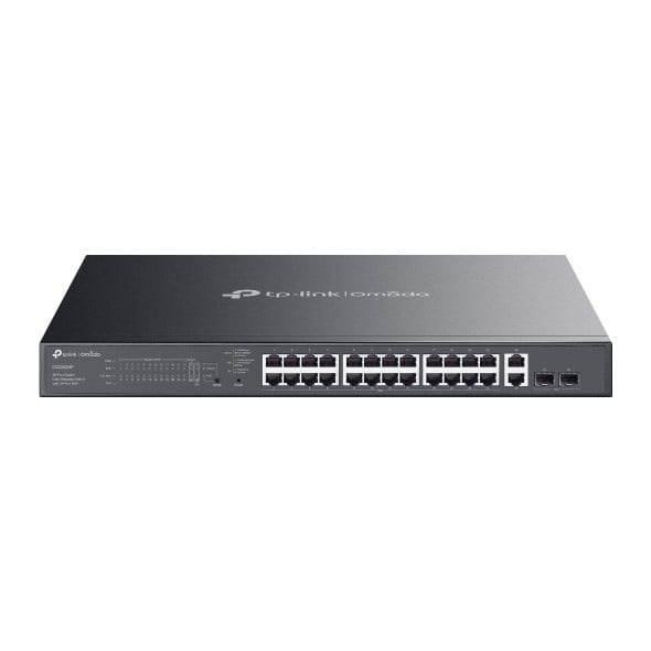 TP-LINK TP-Link Omada ES228GMP switch di rete Gestito L2 Gigabit Ethernet (10/100/1000) Supporto Power over Ethernet (PoE) Nero - RETI | TecnoCARE.net Sabaudia, Latina, Terracina, San Felice Circeo e Pontinia