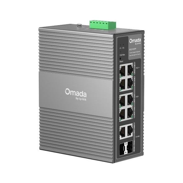 TP-LINK TP-Link Omada IES210GPP switch di rete Gestito Gigabit Ethernet (10/100/1000) Supporto Power over Ethernet (PoE) DIN rail Grigio - RETI | TecnoCARE.net Sabaudia, Latina, Terracina, San Felice Circeo e Pontinia