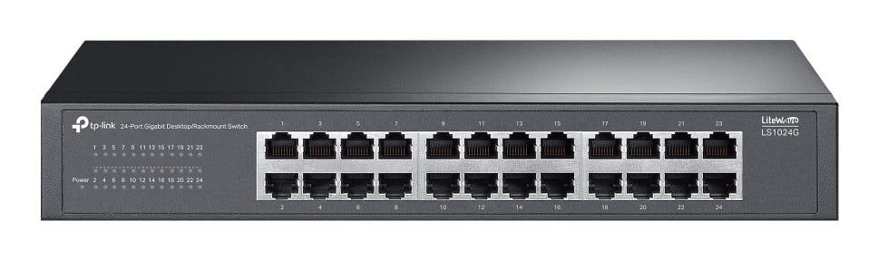 TP-LINK TP-Link LS1024G Switch 24xGE - RETI | TecnoCARE.net Sabaudia, Latina, Terracina, San Felice Circeo e Pontinia