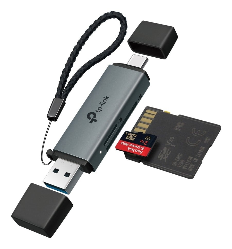 TP-LINK TP-Link UA430D lettore di schede USB 3.1 Nero - SUPPORTI PER LA MEMORIZZAZIONE | TecnoCARE.net Sabaudia, Latina, Terracina, San Felice Circeo e Pontinia