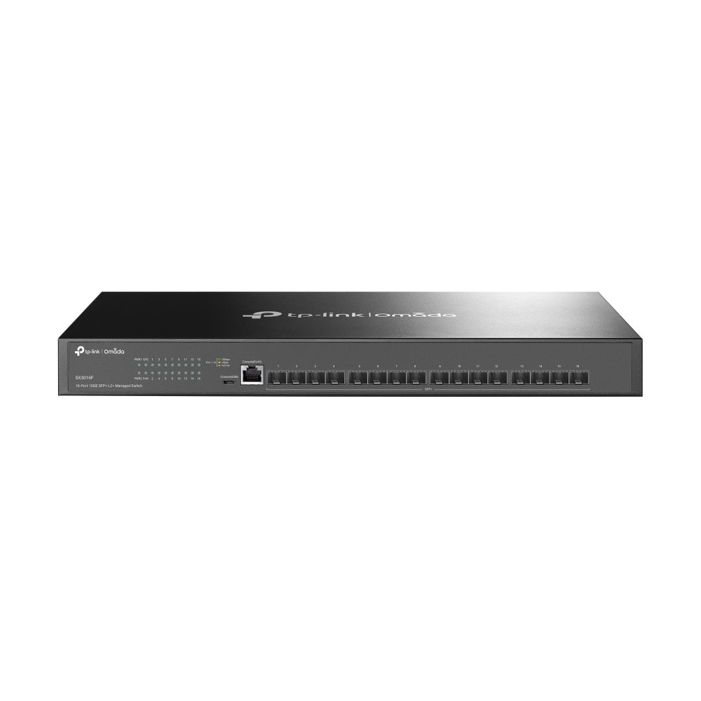 TP-LINK TP-Link SX3016F (TL-SX3016F) JetStream™ 16-Port 10GE SFP+ L2+ Managed Switch - RETI | TecnoCARE.net Sabaudia, Latina, Terracina, San Felice Circeo e Pontinia