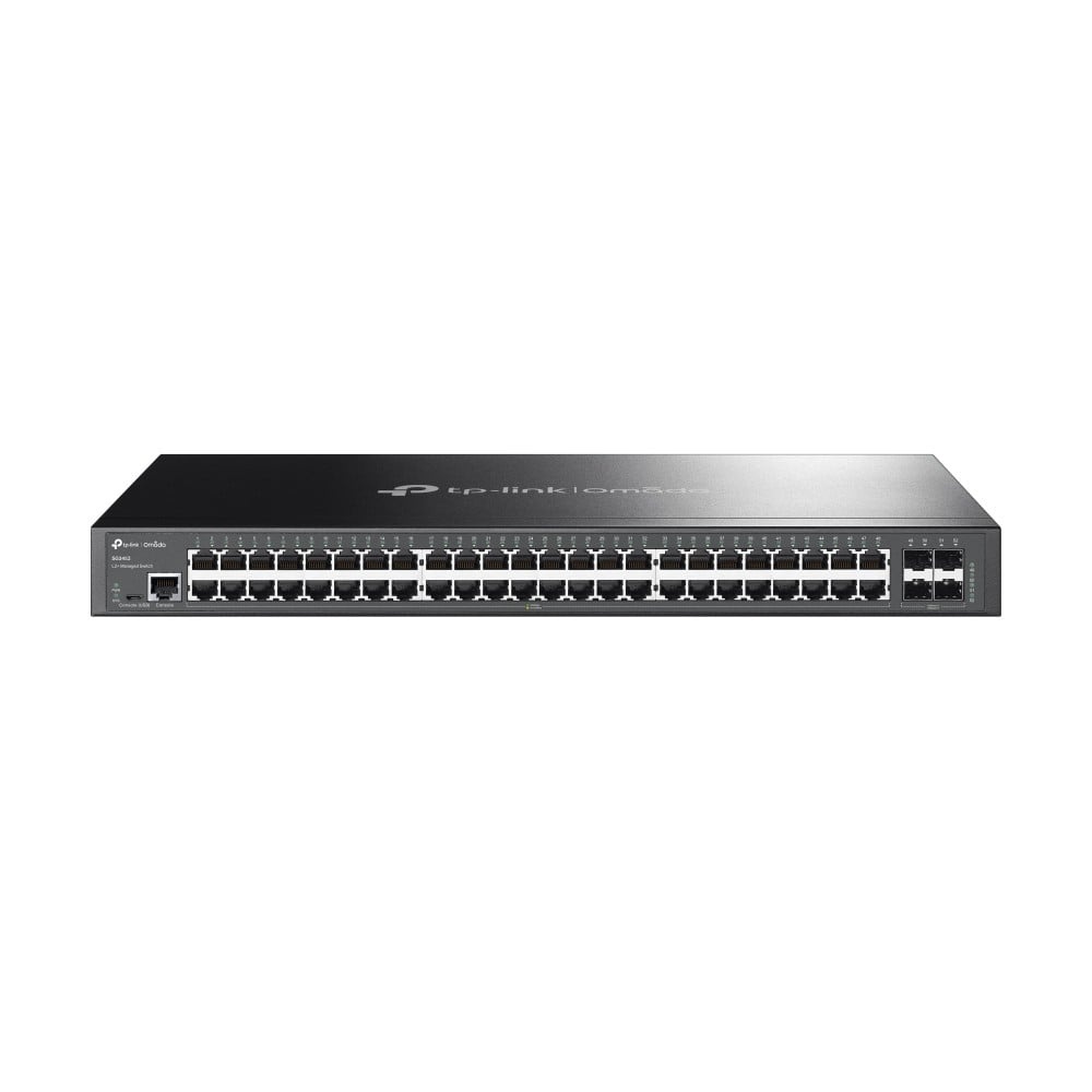 TP-LINK TP-Link SG3452 (TL-SG3452) JetStream™ 48-Port Gigabit L2+ Managed Switch with 4 SFP Slots - RETI | TecnoCARE.net Sabaudia, Latina, Terracina, San Felice Circeo e Pontinia