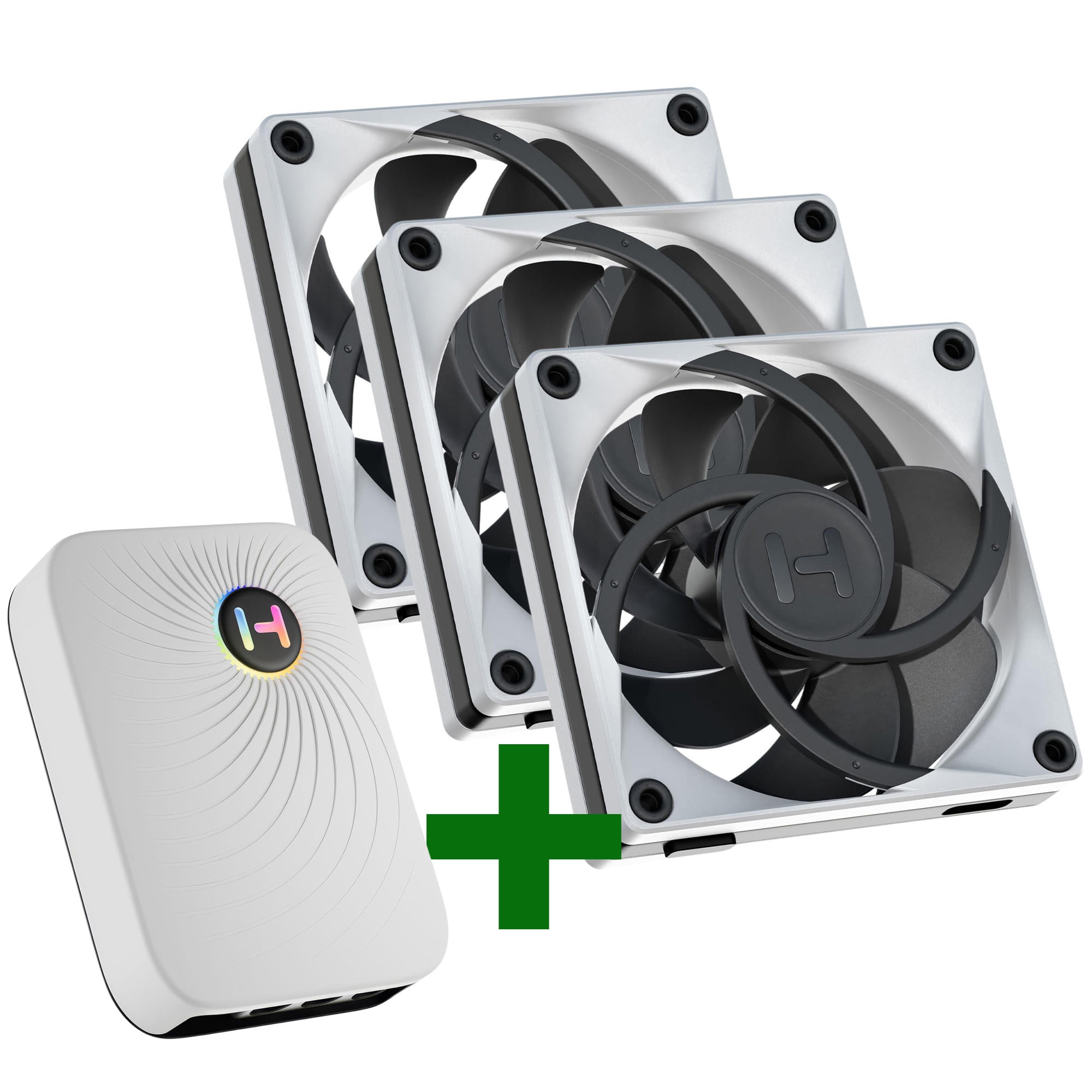 HYTE HYTE FP12 THICC Fan, Confezione 3 pezzi + NP50 - 120mm - CASE VENTOLE | TecnoCARE.net Sabaudia, Latina, Terracina, San Felice Circeo e Pontinia