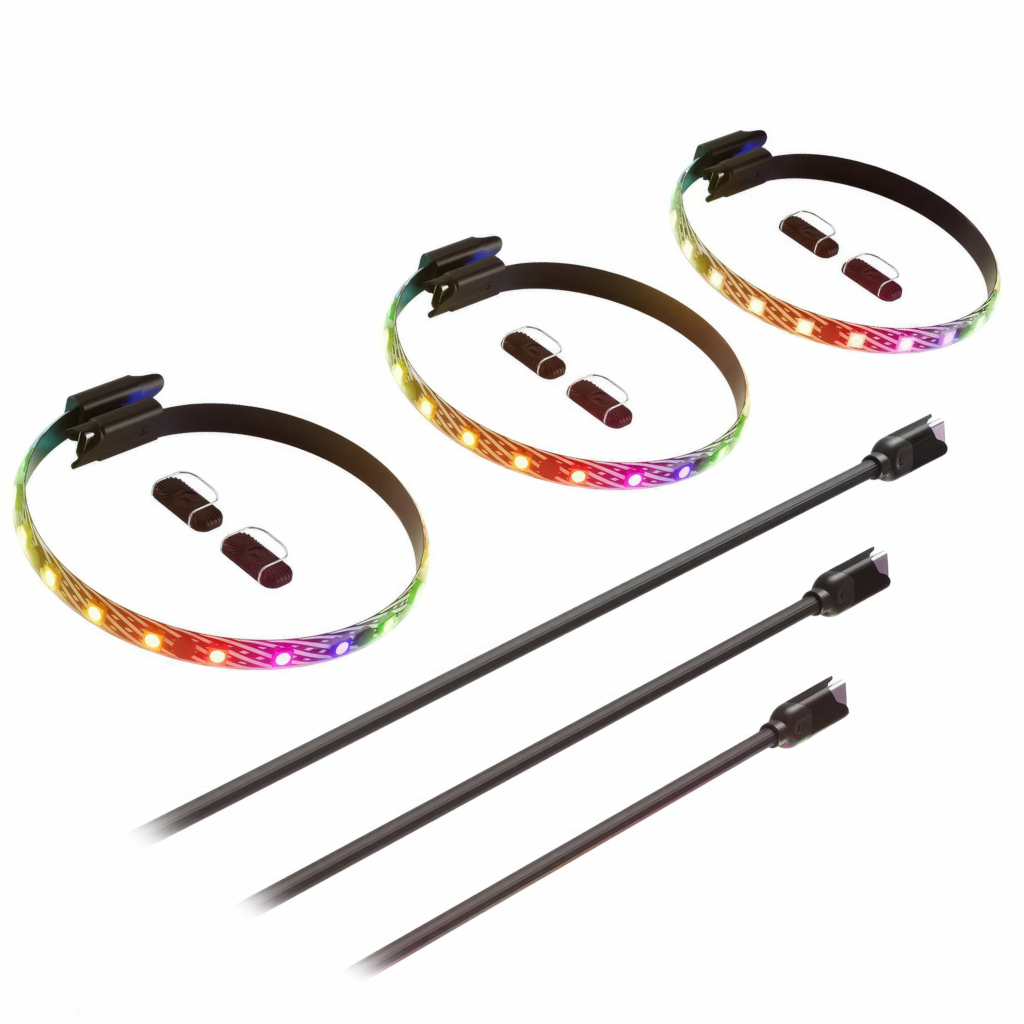 HYTE HYTE LS10 qRGB Light Strips, Kit 3 pezzi - 330 mm - ACCESSORI GAMING | TecnoCARE.net Sabaudia, Latina, Terracina, San Felice Circeo e Pontinia