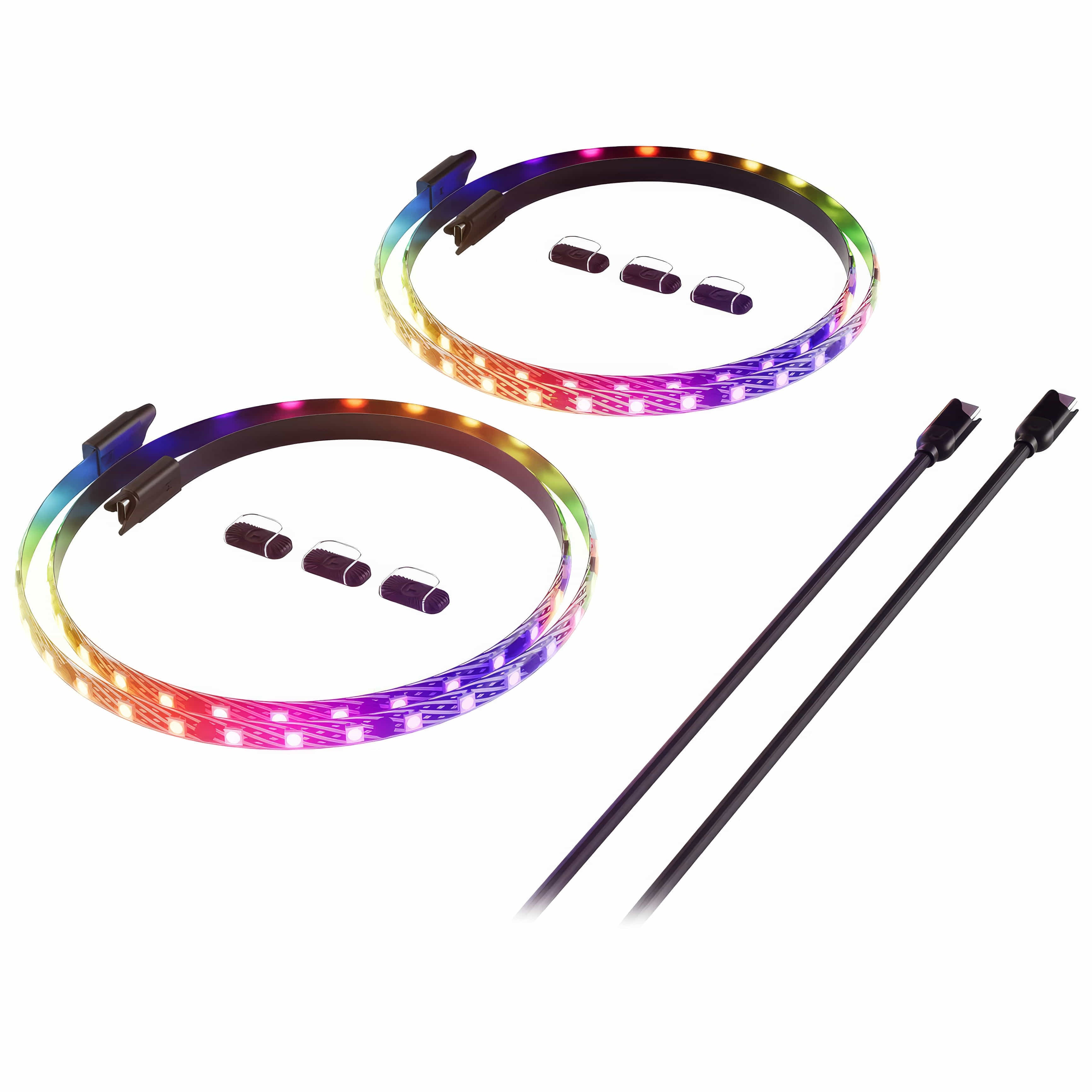 HYTE HYTE LS30 qRGB Light Strips, Kit 2 pezzi - 1000 mm - ACCESSORI GAMING | TecnoCARE.net Sabaudia, Latina, Terracina, San Felice Circeo e Pontinia