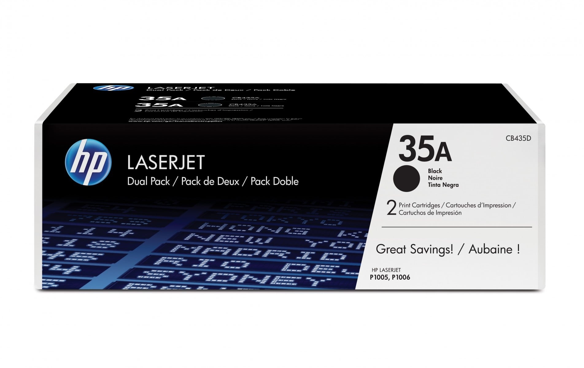 HP HP Confezione da 2 cartucce originali di Toner nero LaserJet 35A - STAMPANTI E SCANNER | TecnoCARE.net Sabaudia, Latina, Terracina, San Felice Circeo e Pontinia