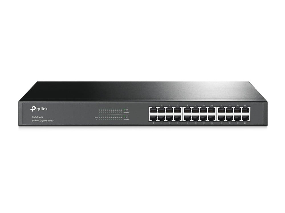 TP-LINK TP-Link TL-SG1024 switch di rete Non gestito L2 Gigabit Ethernet (10/100/1000) Nero - RETI | TecnoCARE.net Sabaudia, Latina, Terracina, San Felice Circeo e Pontinia