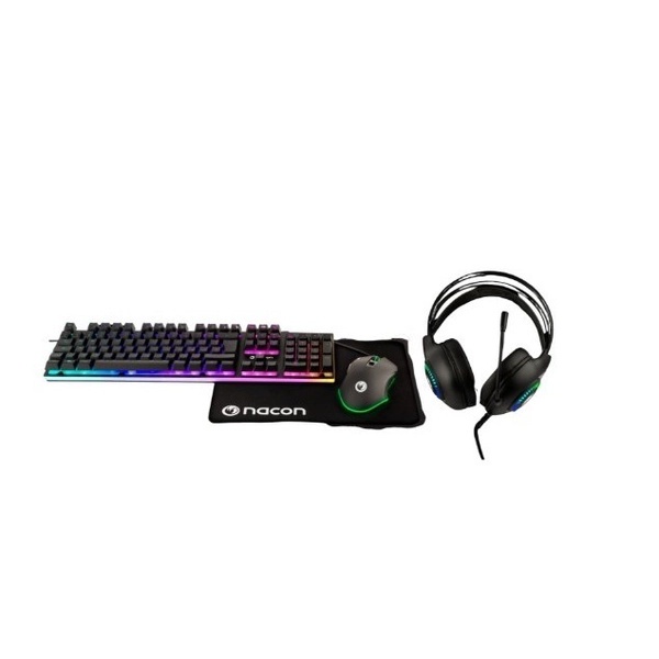 NACON BUNDLE PC (TASTIERA, MOUSE, TAPPETINO , CUFFIE) - TASTIERE | TecnoCARE.net Sabaudia, Latina, Terracina, San Felice Circeo e Pontinia