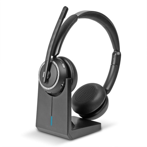 LINDY L118 Cuffia Wireless da Ufficio - inclusa la base di ricarica - CUFFIE E MICROFONI | TecnoCARE.net Sabaudia, Latina, Terracina, San Felice Circeo e Pontinia