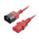 LINDY LINDY PROLUNGA IEC C-13 A C-14 ROSSO, 1M - ADATTATORI | TecnoCARE.net Sabaudia, Latina, Terracina, San Felice Circeo e Pontinia