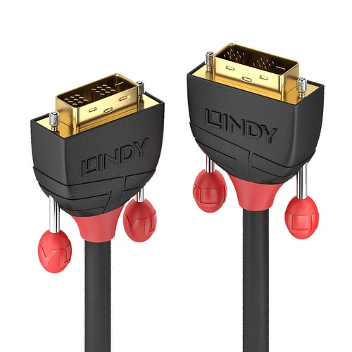 LINDY LINDY CAVO DVI-D SINGLE LINK BLACK LINE, 2M - CAVI HDMI/VGA/DVI/DP | TecnoCARE.net Sabaudia, Latina, Terracina, San Felice Circeo e Pontinia
