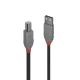LINDY LINDY CAVO USB ANTHRA LINE 2.0 TIPO A MASCHIO A B MASCHIO 3 MT DOPPIA SCHERMATURA GUSCIO IN PVC 10 ANNI DI GARANZIA - CAVI USB | TecnoCARE.net Sabaudia, Latina, Terracina, San Felice Circeo e Pontinia