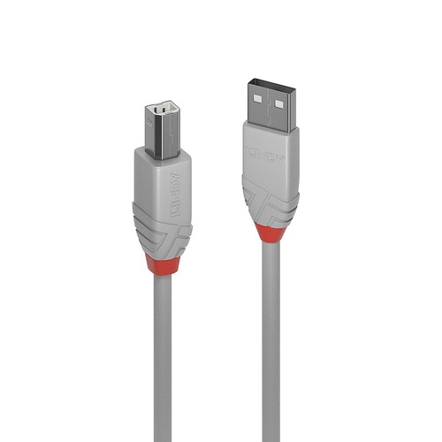 LINDY LINDY CAVO USB 2.0 TIPO A E B ANTHRA LINE 1MT - CAVI USB | TecnoCARE.net Sabaudia, Latina, Terracina, San Felice Circeo e Pontinia