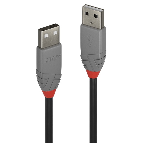 LINDY LINDY CAVO USB 2.0 TIPO A/A ANTHRA LINE, 2M - CAVI USB | TecnoCARE.net Sabaudia, Latina, Terracina, San Felice Circeo e Pontinia