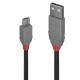 LINDY LINDY CAVO USB 2.0 TIPO A A MICRO B ANTHRA LINE, 0.5M - CAVI USB | TecnoCARE.net Sabaudia, Latina, Terracina, San Felice Circeo e Pontinia