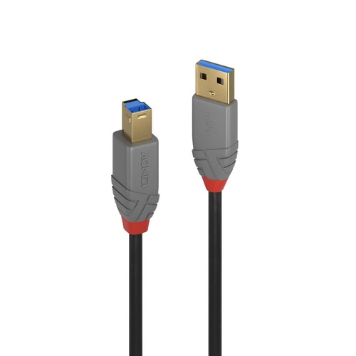 LINDY LINDY CAVO USB 3.2 TIPO A A B, 5 GBIT/S, ANTHRA LINE, 5M - CAVI USB | TecnoCARE.net Sabaudia, Latina, Terracina, San Felice Circeo e Pontinia