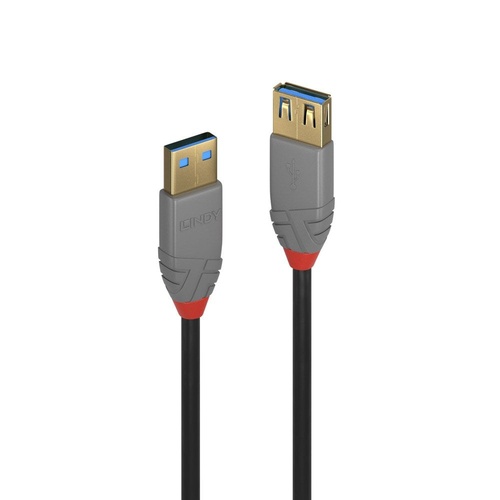 LINDY LINDY PROLUNGA USB ANTHRA LINE 3.0 TIPO A MASCHIO A A FEMMINA 3 MT TRIPLA SCHERMATURA GUSCIO IN PVC 10 ANNI DI GARANZIA - CAVI USB | TecnoCARE.net Sabaudia, Latina, Terracina, San Felice Circeo e Pontinia