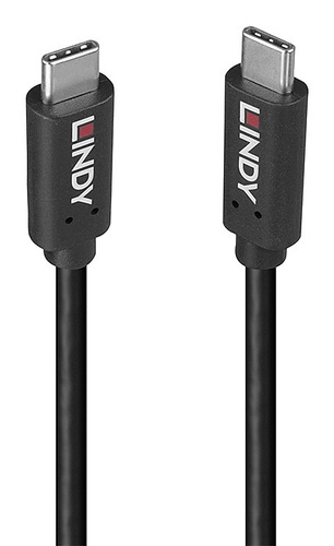 LINDY Cavo USB 3.2 tipo C, 20Gbps, PD 100W, GRS, 0.5m - USB Tipo C Maschio a C Maschio - CAVI USB | TecnoCARE.net Sabaudia, Latina, Terracina, San Felice Circeo e Pontinia