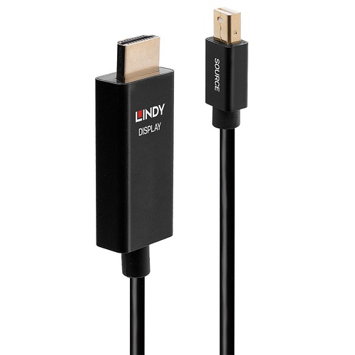 LINDY LINDY CAVO ADATTATORE DA MINI DISPLAYPORT A HDMI 4K60HZ, 2 M - ADATTATORI | TecnoCARE.net Sabaudia, Latina, Terracina, San Felice Circeo e Pontinia