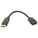 LINDY LINDY ADATTATORE CAVO DISPLAYPORT/HDMI, M/F, ATTIVO, 15CM - ADATTATORI | TecnoCARE.net Sabaudia, Latina, Terracina, San Felice Circeo e Pontinia