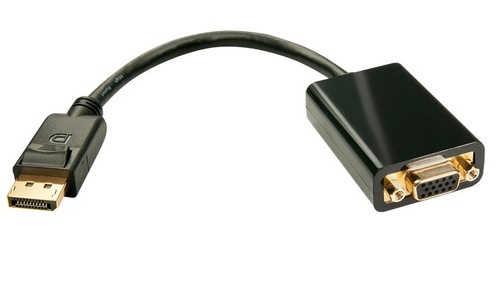 LINDY LINDY ADATTATORE CAVO DISPLAYPORT/VGA, M/F, ATTIVO, 15CM - ADATTATORI | TecnoCARE.net Sabaudia, Latina, Terracina, San Felice Circeo e Pontinia